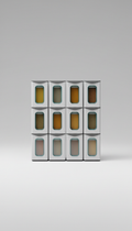Modular spice organizer with sliding trays
