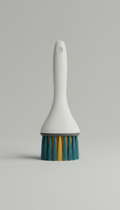 Multipurpose cleaning brush with ergonomic grip